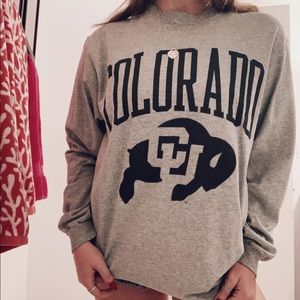 CU BOULDER LONG SLEEVE TSHIRT